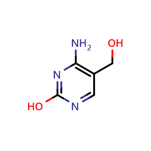 Chemical structure of HM-cytosine , CAS 1123-95-1, AChemBlock AD264894