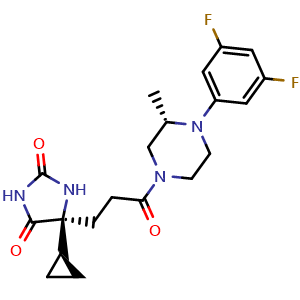 Chemical structure of Aldumastat , CAS 1957278-93-1, AChemBlock AD264903