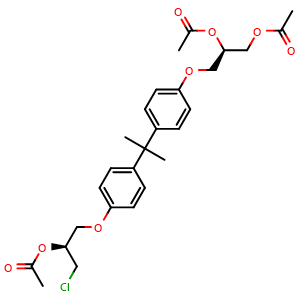 Chemical structure of Ralaniten triacetate , CAS 1637573-04-6, AChemBlock AD264919