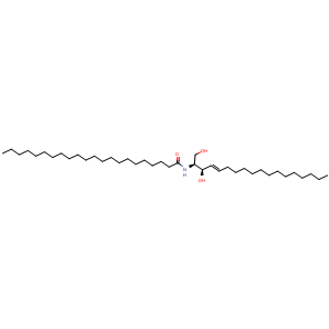 Chemical structure of C22 Ceramide (d18:1/22:0) , CAS 27888-44-4, AChemBlock AD264962