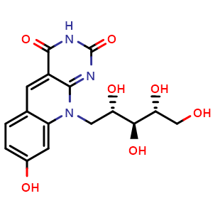 Chemical structure of Coenzyme FO , CAS 37333-48-5, AChemBlock AD264972
