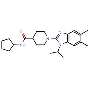 Chemical structure of CAY10678 , CAS 1268709-57-4, AChemBlock AD264982