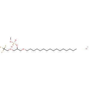 Chemical structure of MJ33 lithium salt , CAS 1007476-63-2, AChemBlock AD264985