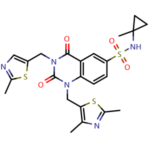 Chemical structure of PDD00017272 , CAS 1945950-20-8, AChemBlock AD265010