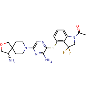 Chemical structure of JAB-3068 , CAS 2169223-48-5, AChemBlock AD265022