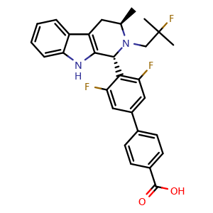 Chemical structure of ERalpha degrader-2 , CAS 2235396-63-9, AChemBlock AD265029