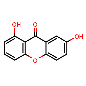 Chemical structure of Euxanthone , CAS 529-61-3, AChemBlock AD265043