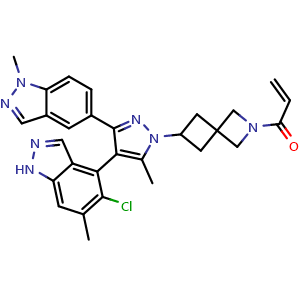 Chemical structure of Opnurasib , CAS 2653994-08-0, AChemBlock AD265053
