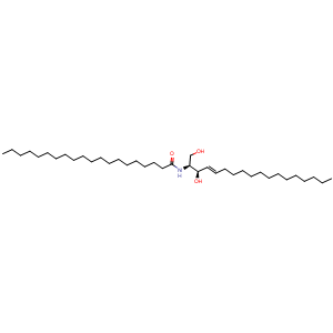 Chemical structure of C20 Ceramide , CAS 7344-02-7, AChemBlock AD265064