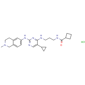 Chemical structure of MRT68921 HCl , CAS 2070014-87-6, AChemBlock AD265088