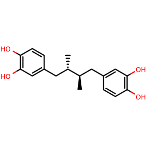 Chemical structure of Masoprocol , CAS 27686-84-6, AChemBlock AD265116