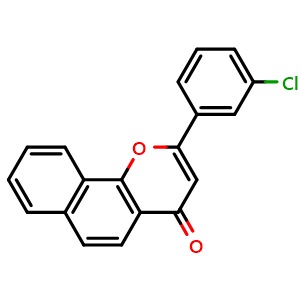 Chemical structure of CYP1B1-IN-1 , CAS 842122-33-2, AChemBlock AD265119