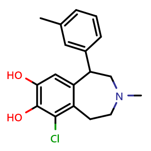 Chemical structure of SKF83959 , CAS 80751-85-5, AChemBlock AD265124