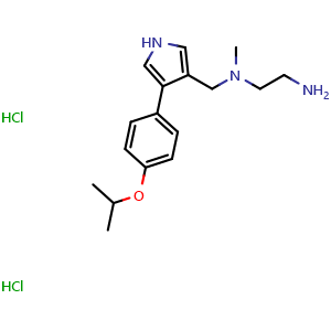 Chemical structure of MS023 dihydrochloride , CAS 1992047-64-9, AChemBlock AD265150