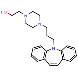 Chemical structure of Opipramol , CAS 315-72-0, AChemBlock AD265153
