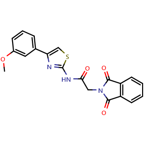 Chemical structure of GSK-3beta inhibitor 11 , CAS 536731-65-4, AChemBlock AD265168
