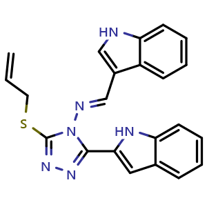 Chemical structure of VEGFR2-IN-1 , CAS 2765224-55-1, AChemBlock AD265172