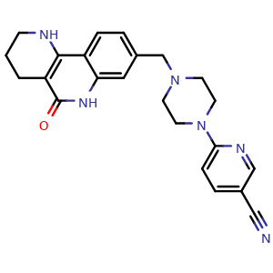 Chemical structure of Nesuparib , CAS 2055357-64-5, AChemBlock AD265175