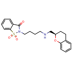 Chemical structure of Repinotan , CAS 144980-29-0, AChemBlock AD265177