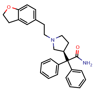 Chemical structure of Darifenacin , CAS 133099-04-4, AChemBlock AD265188
