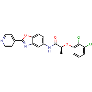 Chemical structure of IMPDH2-IN-2 , CAS 1434517-02-8, AChemBlock AD265190