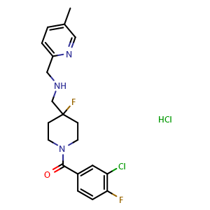 Chemical structure of Befiradol hydrochloride , CAS 2436760-81-3, AChemBlock AD265192