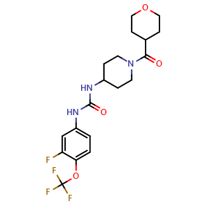 Chemical structure of sEH inhibitor-3 , CAS 1809885-35-5, AChemBlock AD265195