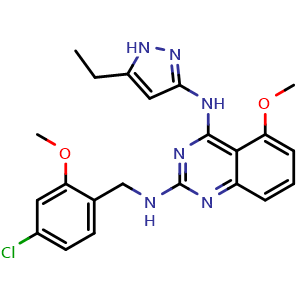 Chemical structure of GRK6-IN-1 , CAS 2677786-61-5, AChemBlock AD265198