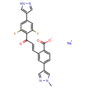 Chemical structure of HOIPIN-8 sodium , CAS 2519537-70-1, AChemBlock AD265209