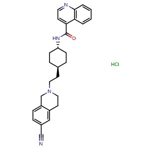 Chemical structure of SB-277011 hydrochloride , CAS 215804-67-4, AChemBlock AD265226