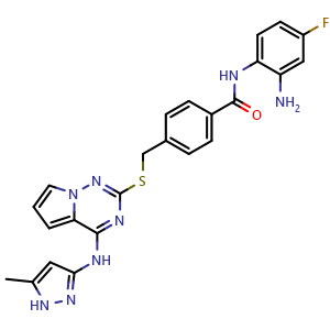 Chemical structure of Snail/HDAC-IN-1 , CAS 2415281-52-4, AChemBlock AD265233