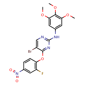 Chemical structure of ULK1-IN-2 , CAS 2497409-01-3, AChemBlock AD265237