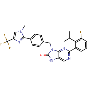 Chemical structure of USP1-IN-2 , CAS 2098212-05-4, AChemBlock AD265241