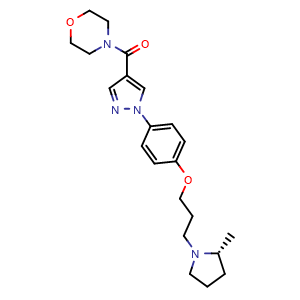 Chemical structure of Enerisant , CAS 1152747-82-4, AChemBlock AD265269