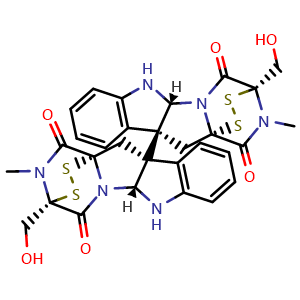 Chemical structure of Chaetocin , CAS 28097-03-2, AChemBlock AD265278