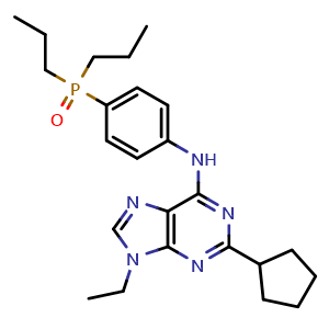 Chemical structure of AP23846 , CAS 878654-51-4, AChemBlock AD265293