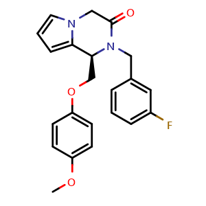 Chemical structure of R-(+)-EU-1180-453 , CAS 2488764-06-1, AChemBlock AD265310
