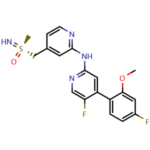 Chemical structure of (S)-Enitociclib , CAS 1610408-97-3, AChemBlock AD265335