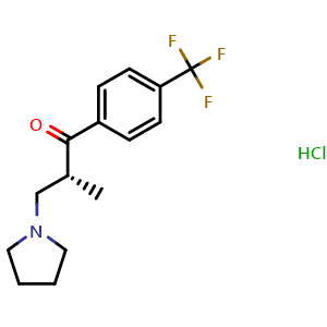 Chemical structure of Lanperisone HCl , CAS 116287-13-9, AChemBlock AD265352