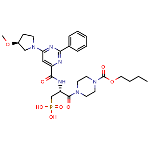 Chemical structure of Selatogrel , CAS 1159500-34-1, AChemBlock AD265353
