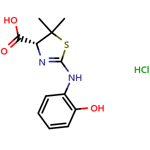 Chemical structure of Ebaresdax hydrochloride , CAS 1334385-87-3, AChemBlock AD265370