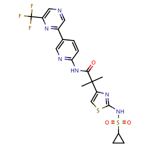 Chemical structure of CTP Synthetase-IN-1 , CAS 2338811-71-3, AChemBlock AD265375