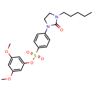 Chemical structure of Antitumor agent-87 , CAS 1422527-88-5, AChemBlock AD265377