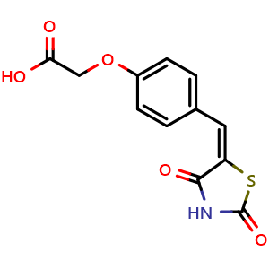 Chemical structure of GPR35 agonist 3 , CAS 123021-85-2, AChemBlock AD265380