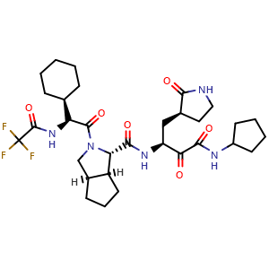 Chemical structure of Leritrelvir , CAS 2923310-64-7, AChemBlock AD265388