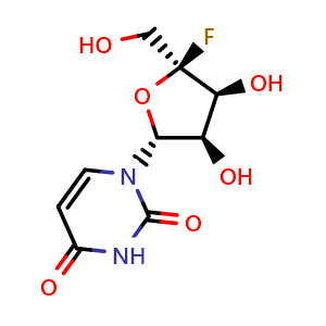 Chemical structure of EIDD-2749 , CAS 1613589-24-4, AChemBlock AD265397