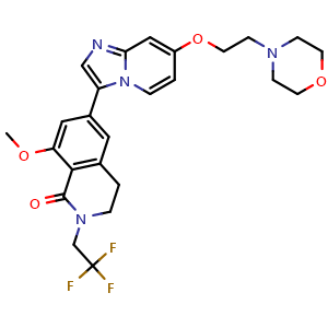 Chemical structure of GLPG3970 , CAS 2403733-82-2, AChemBlock AD265407