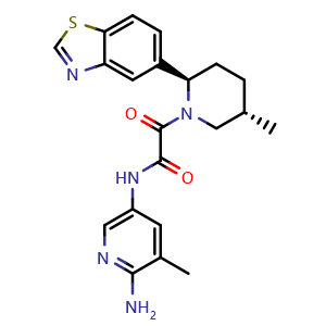 Chemical structure of TNG908 , CAS 2760481-53-4, AChemBlock AD265413