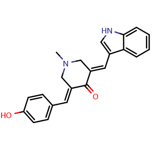 Chemical structure of CUR5g , CAS 1370032-20-4, AChemBlock AD265416