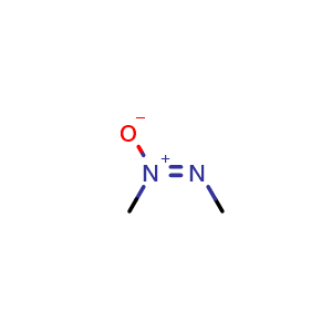 Chemical structure of Azoxymethane , CAS 25843-45-2, AChemBlock AD265422